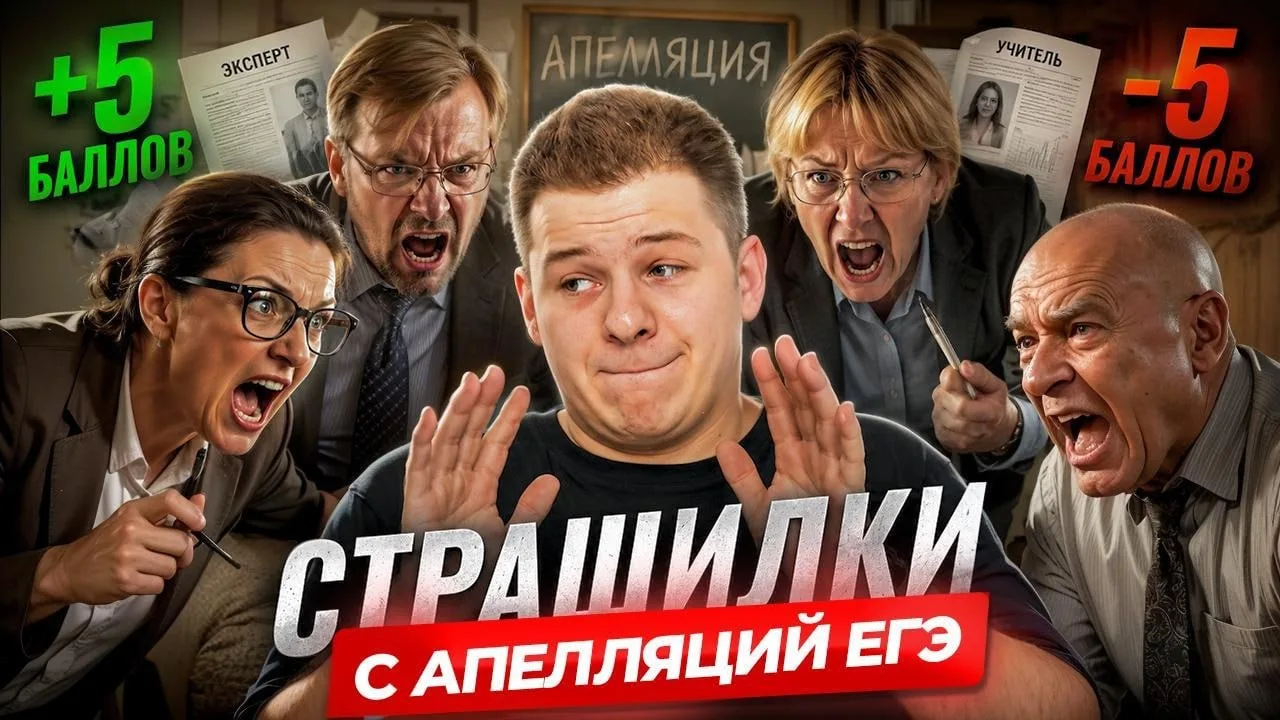 Если кто-то уже думает подать апелляцию на баллы — стоп!
Сначала посмотрите этот ролик, там все нюан