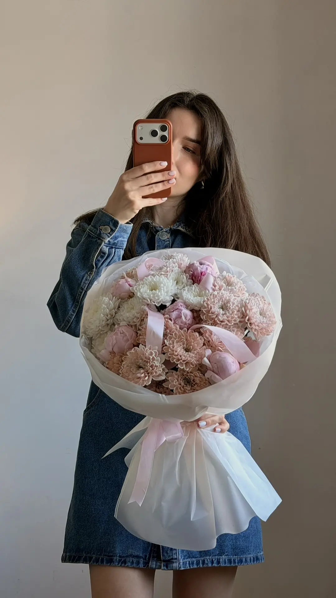Нежный букет с пионами🕊️