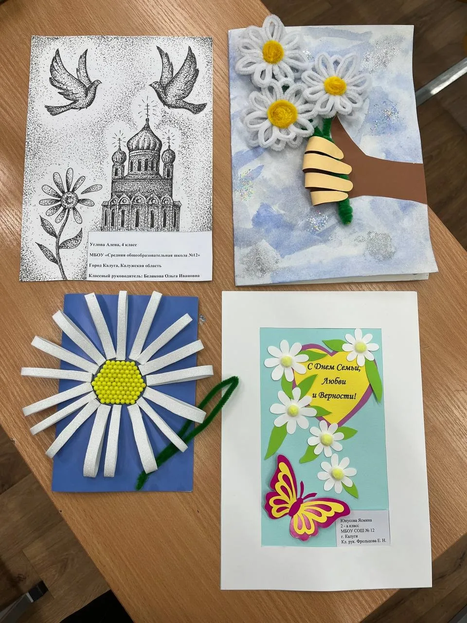 🎨 Февроньки от наших художников! С 10 по 22 января в школе проходила творческая акция "Изготовление 