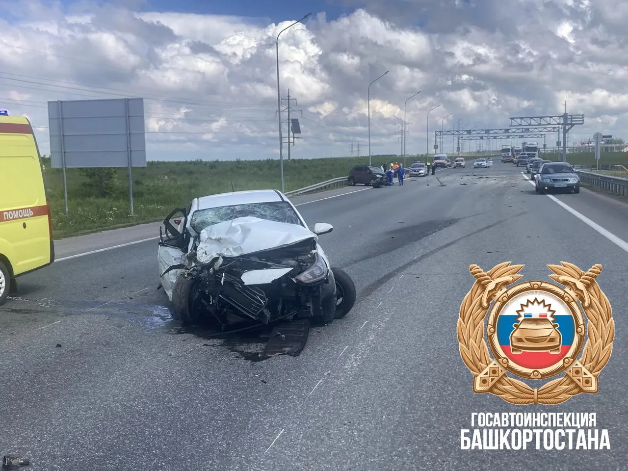 😒 В Уфе произошла крупная авария