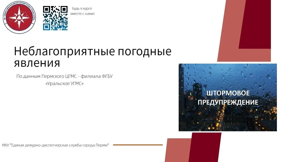 ⚡️По данным Пермского ЦГМС - филиала ФГБУ «Уральское УГМС»: Во второй половине дня 28 июля и ночью 2