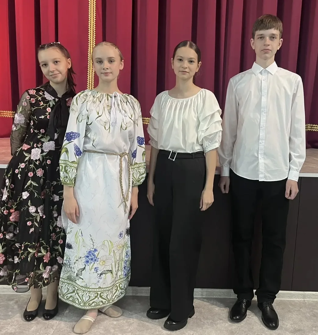 Отчётный концерт в п. Калачёво
