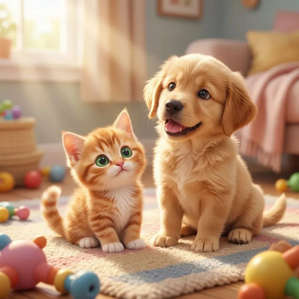 🐶🐱 Кошки и собаки: два мира, одна любовь 🐱🐶

У них совершенно разные языки тела, привычки и спос