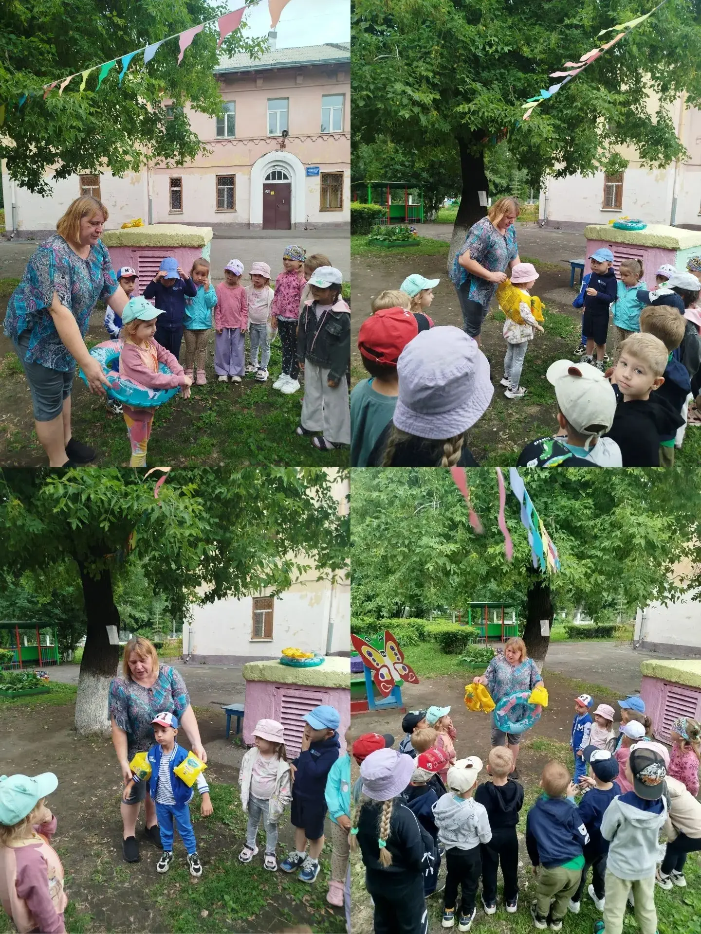 ☀️ Лето в разгаре, а значит – время игр у воды!
В средней группе прошла важная профилактическая бесе
