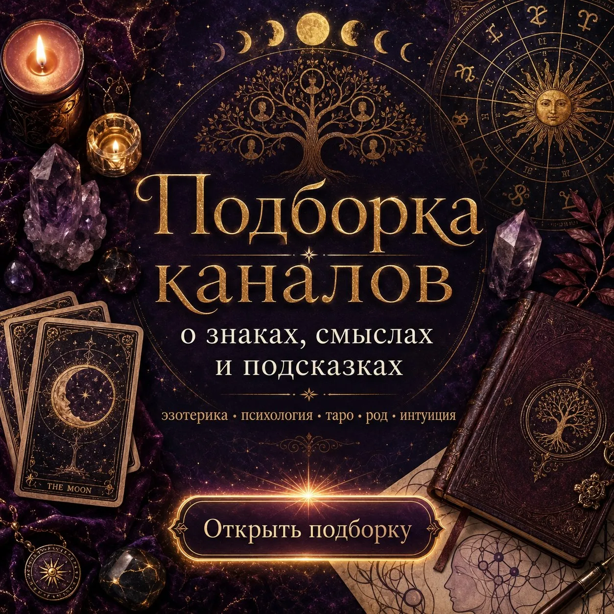 ▶️ Иногда хочется не просто почитать ленту, а найти знак, мысль или подсказку, которая ...