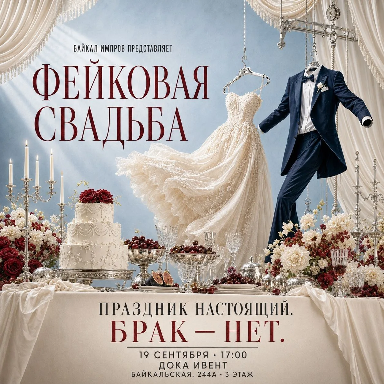 💍А свадьба-то ненастоящая!!!