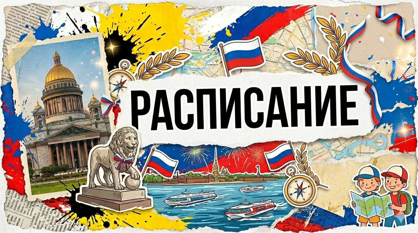 💛РАСПИСАНИЕ💛
_______________
12 июня, (пятница, выходной)

🤩11:00 Экскурсия-прогулка: "СЛЕДСТВИЕ 