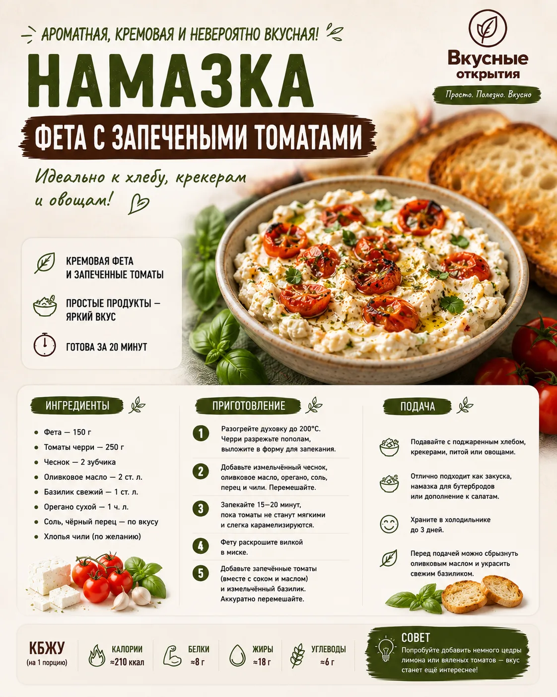 Ароматная и невероятно вкусная, с хлебушком😉