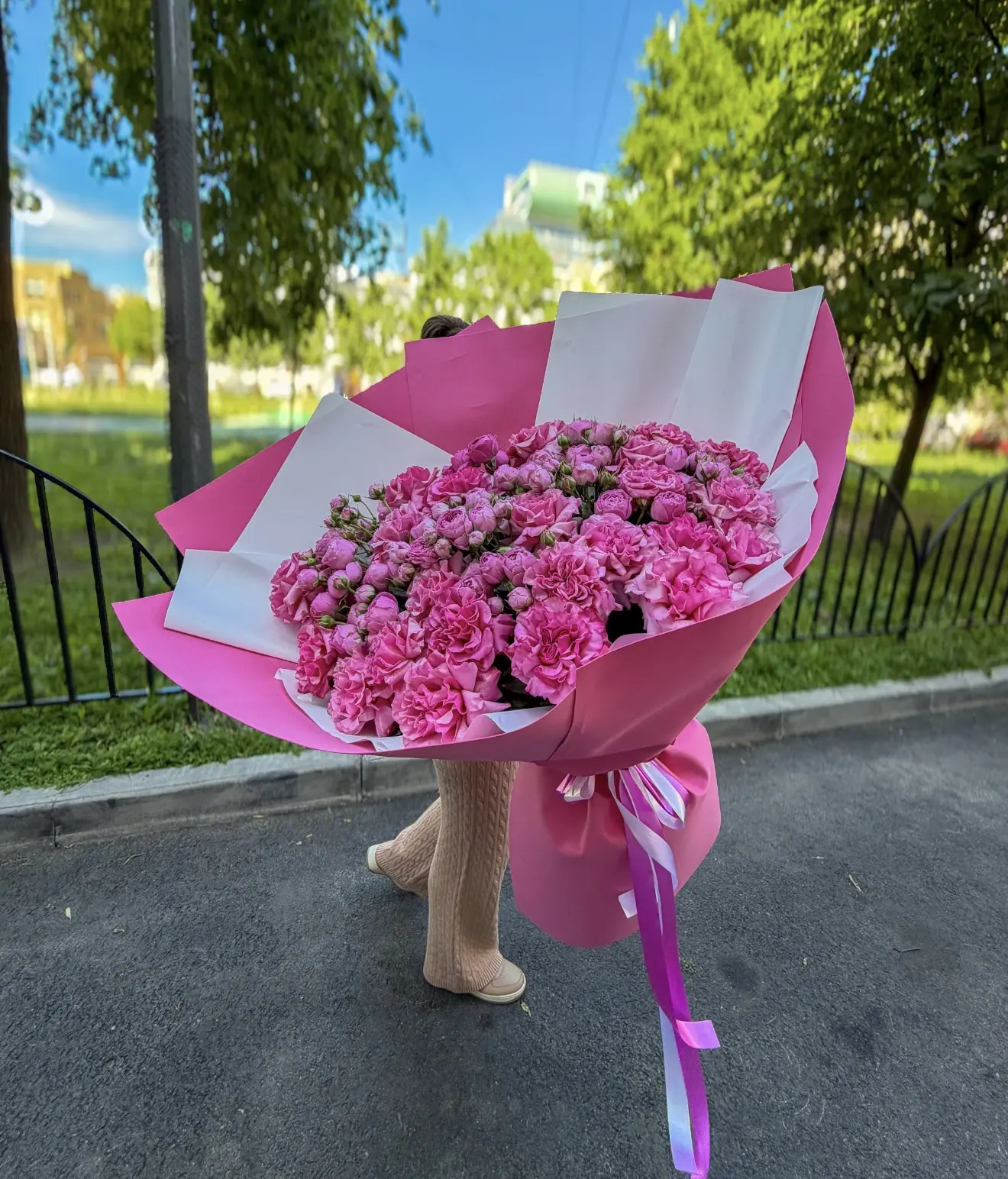 💗 Гигант из пионовидных роз для невесты и самых важных моментов жизни.