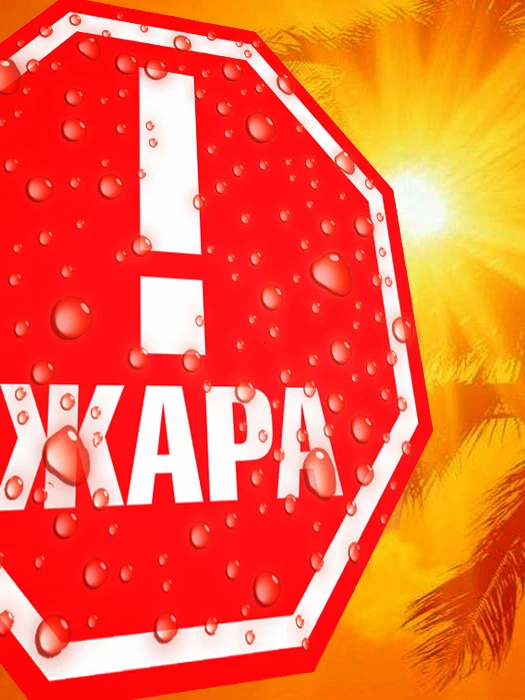 ❗️ВНИМАНИЕ!                      Днем по  области ожидается сильная жара! ☀