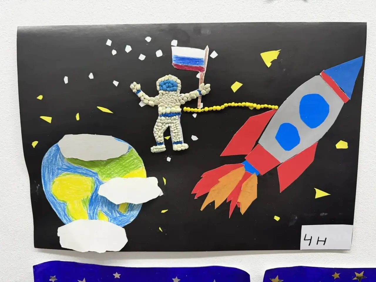 Космическая неделя в школе: погружение в мир звезд и открытий  🚀 С 6 по 12 апреля в нашей школе прош