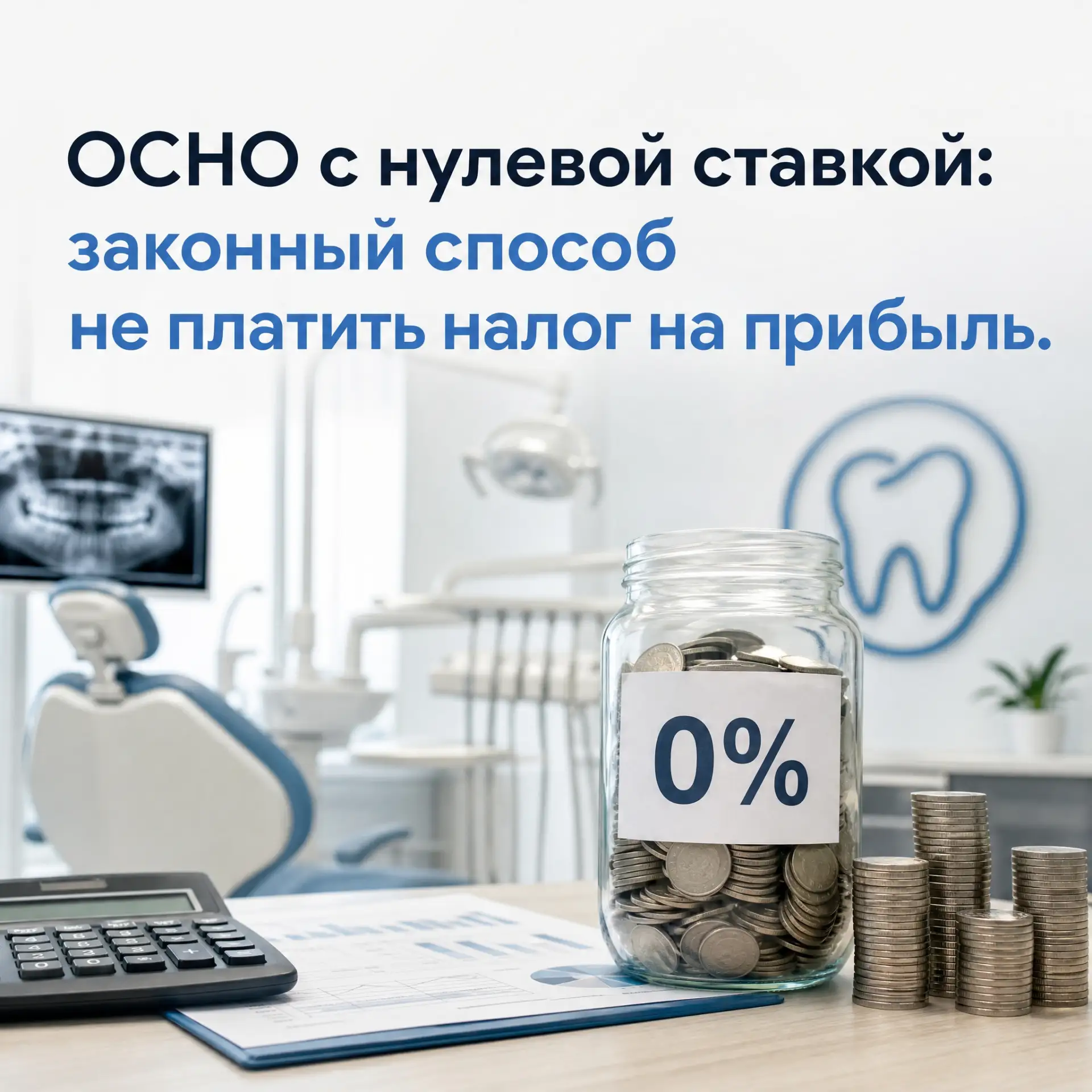 ⚖️ ОСНО с нулевой ставкой: законный способ не платить налог на прибыль