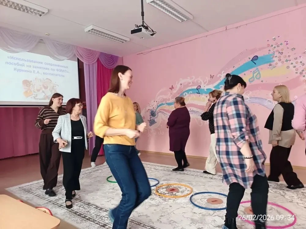 В дошкольное отделении "Кораблик"  МБОУ г Красноармейск «Центр образования 1» в рамках ГМО воспитате