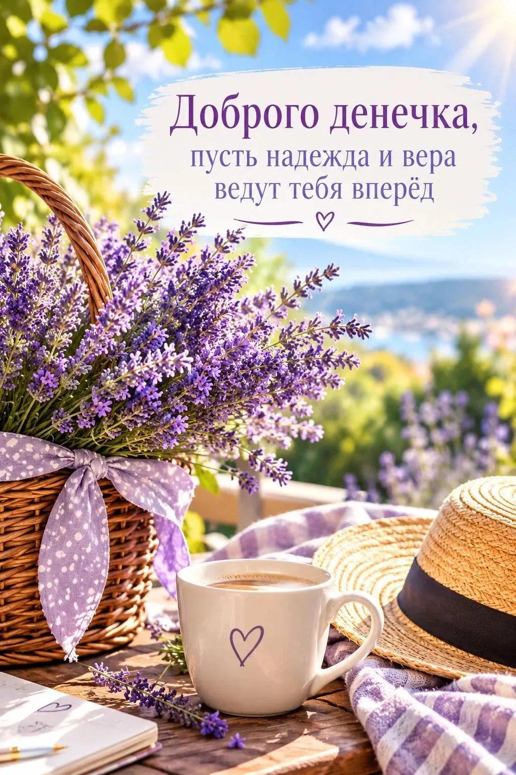 Пусть надежда и вера согревают вас, а все дороги ведут только к добру ✨