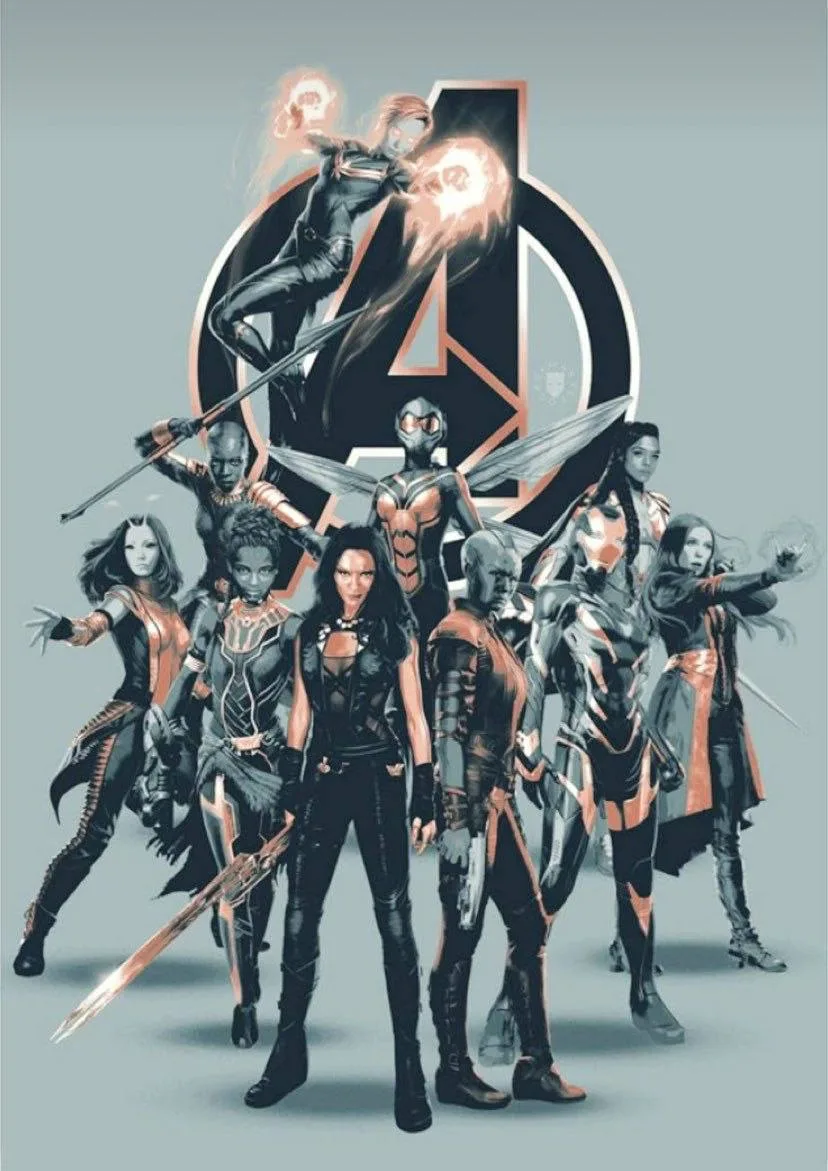 В Marvel что-то начинают понимать: количество женских героинь во «Мстителях» раньше | с...