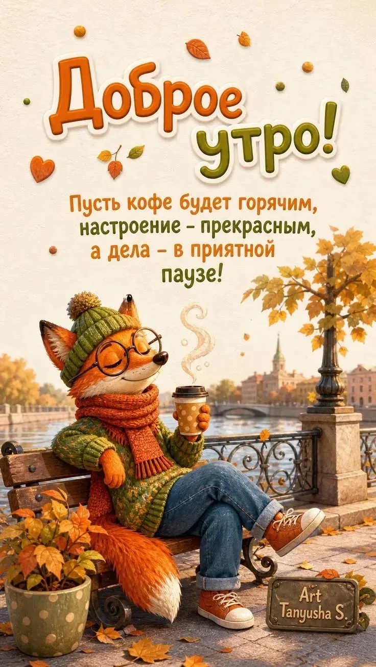 ДОБРОЕ УТРО 🍂☀️☕️