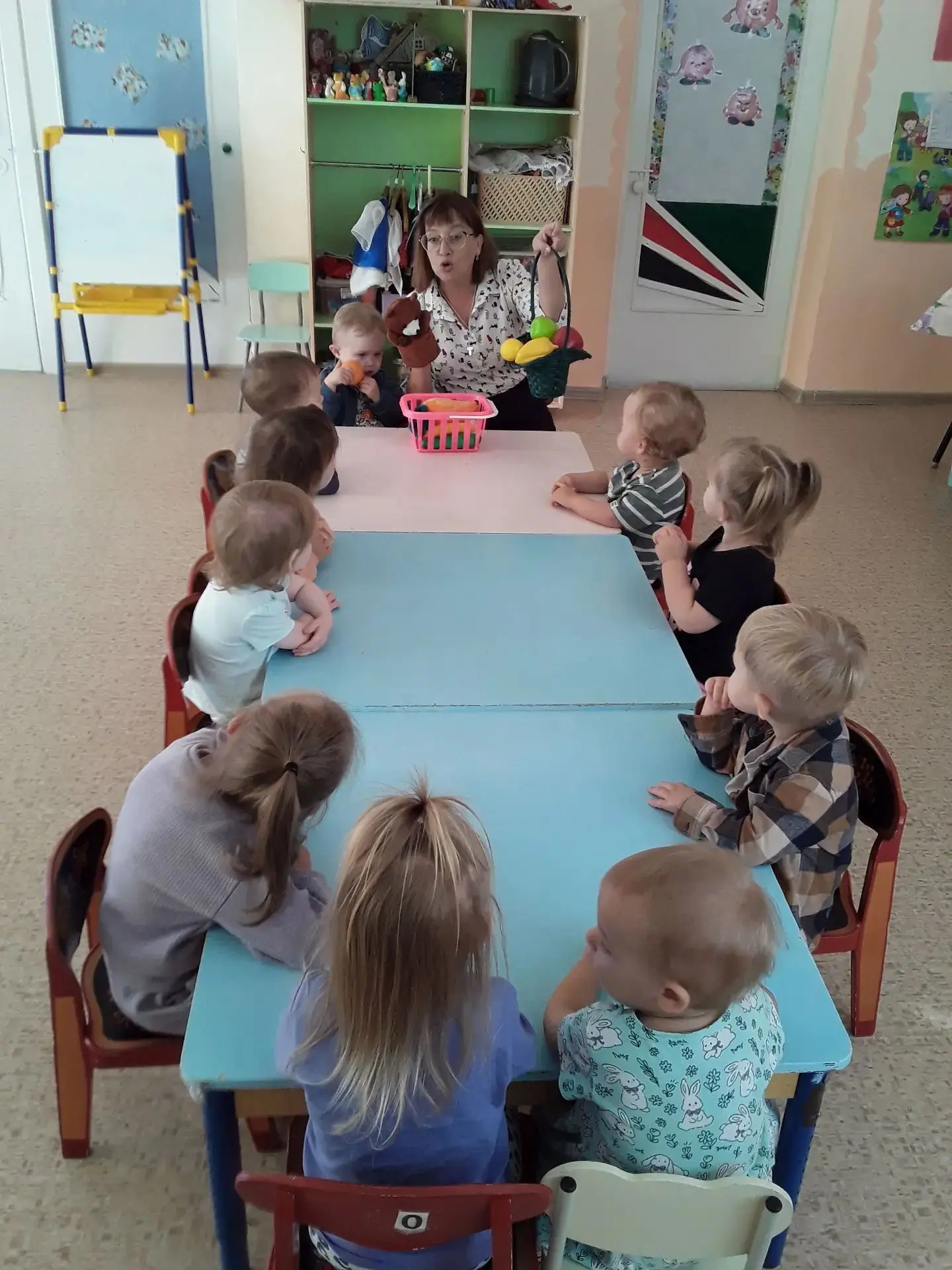 Витаминный день в группе «Капельки»: растем здоровыми! 🍎🥦