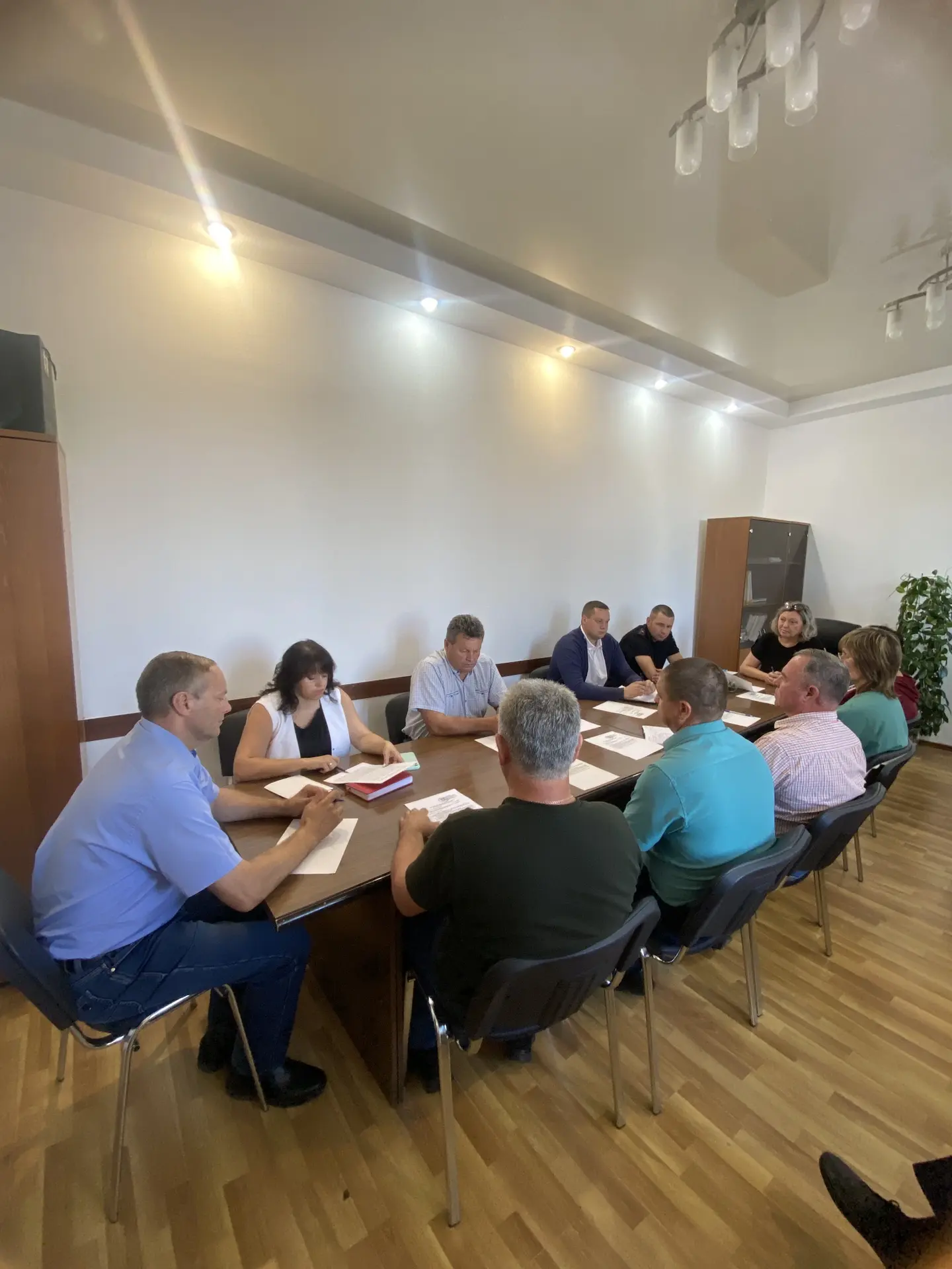 Сегодня под председательством Главы района Кудрявцевой С.Н.  состоялось очередное засед...
