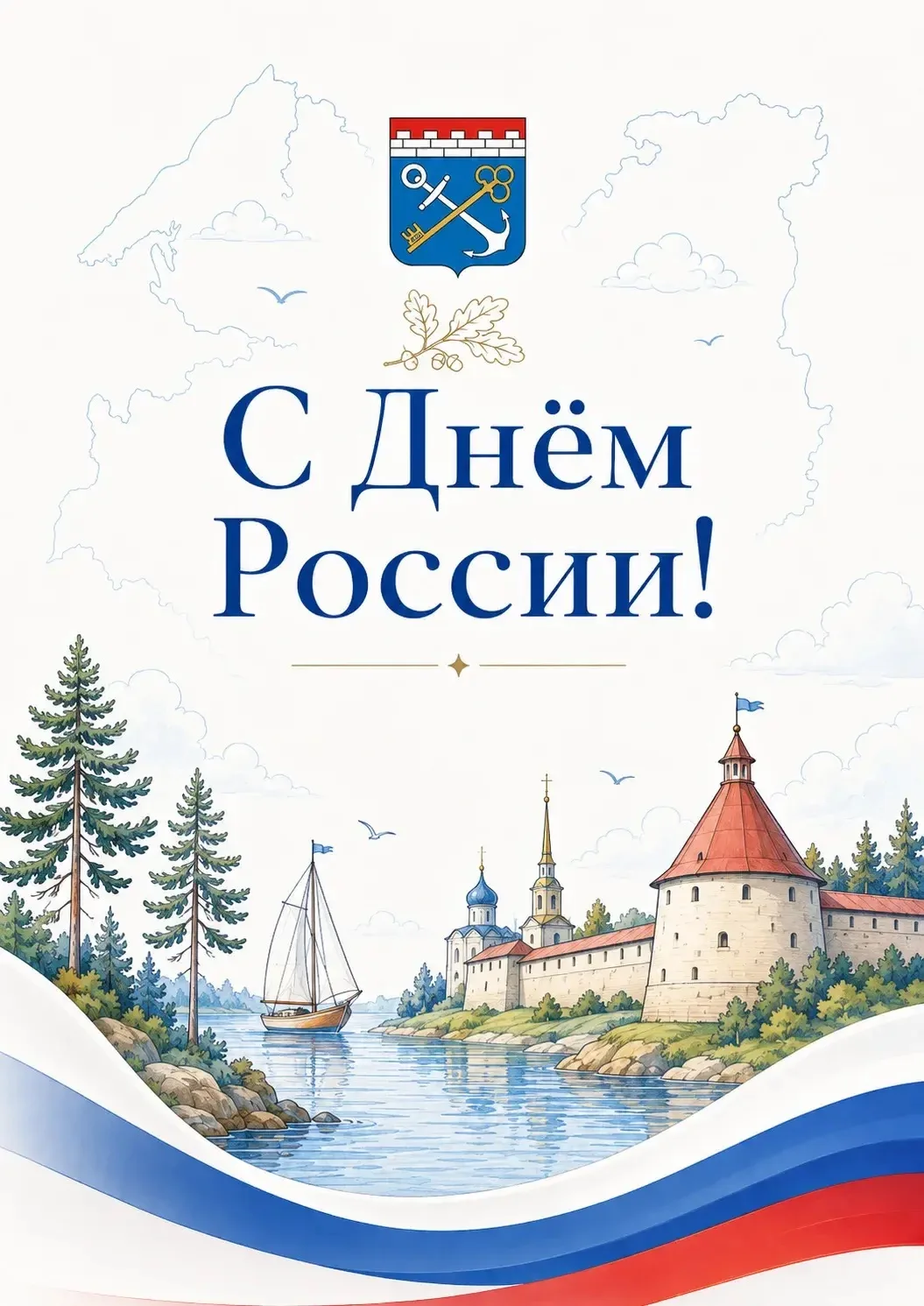Друзья, с праздником!
Сегодня День России — день нашей страны, нашей Родины, нашего общего дома.
Для