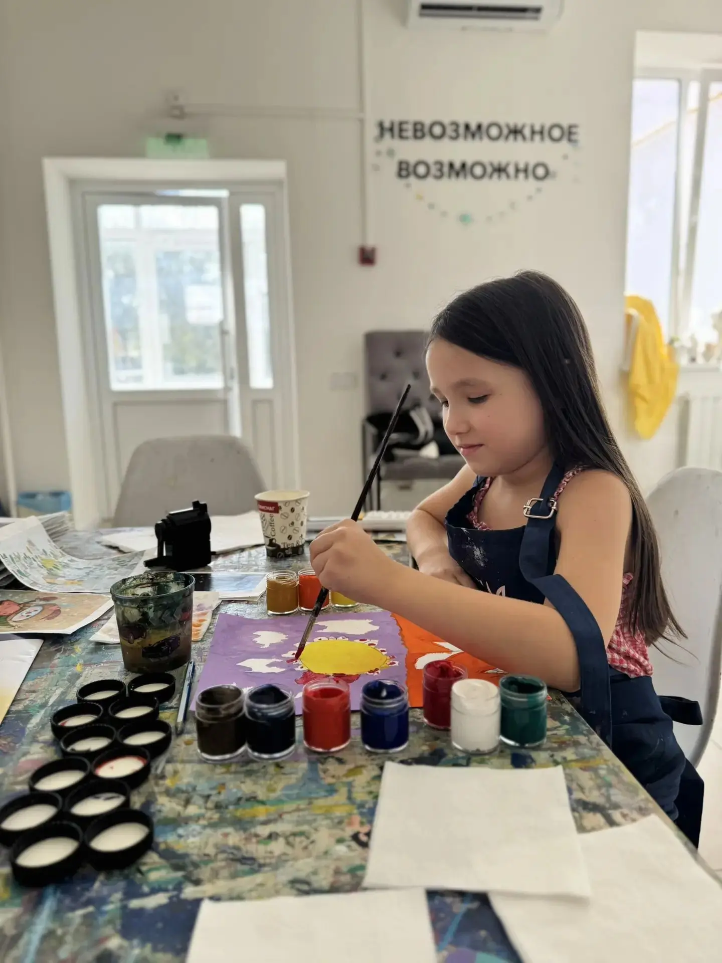 Заглядываем на занятия по «свободному рисованию» ✨🎨