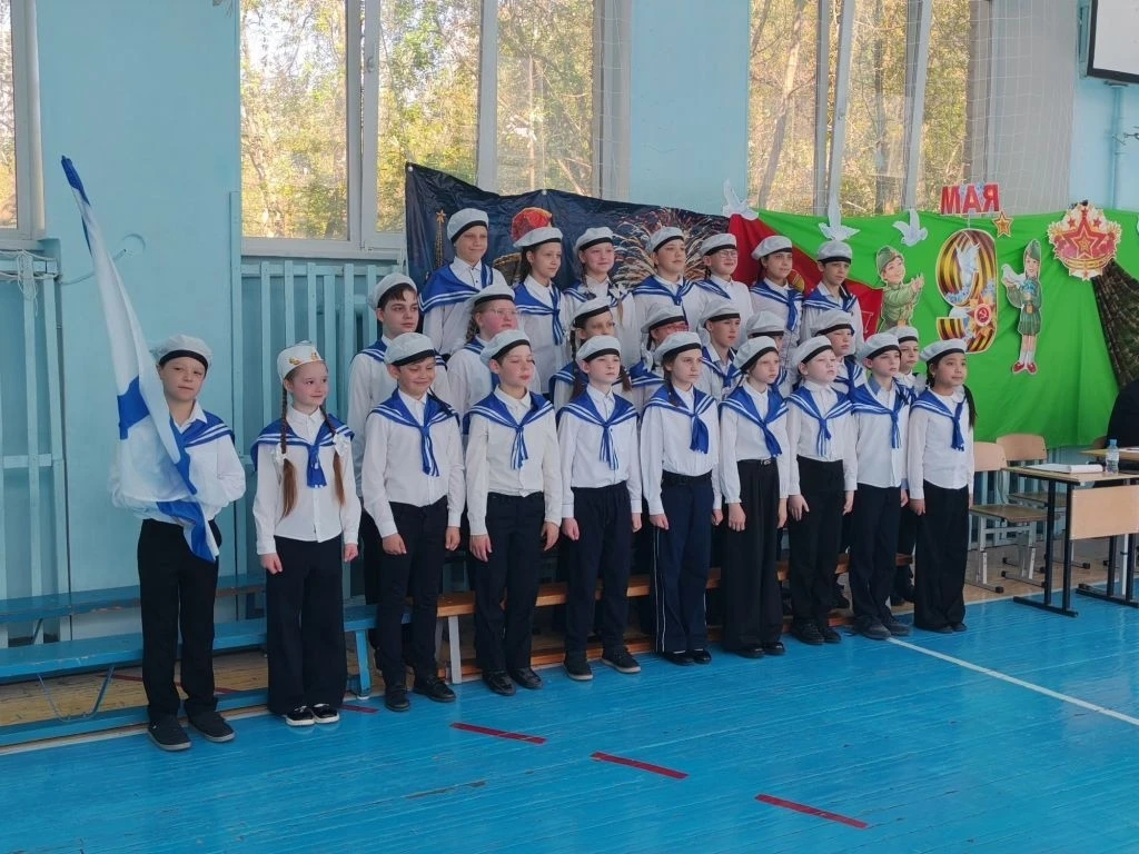 📢Рубрика #марафонпамятныхдел_125  🗓 8 мая в нашей школе прошло одно из самых важных событий года — т