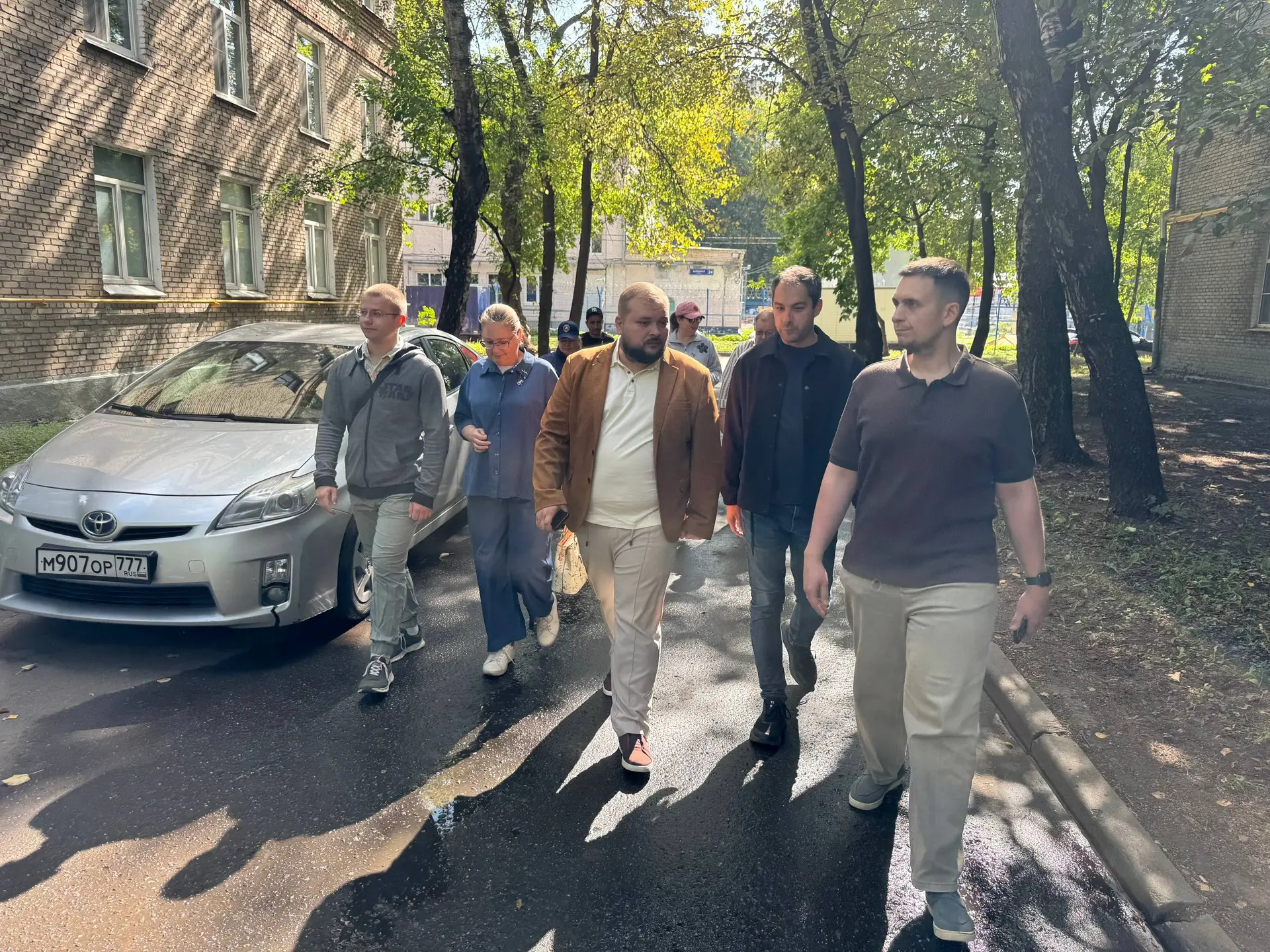 Обход территории района прошел по Бойцовой улице