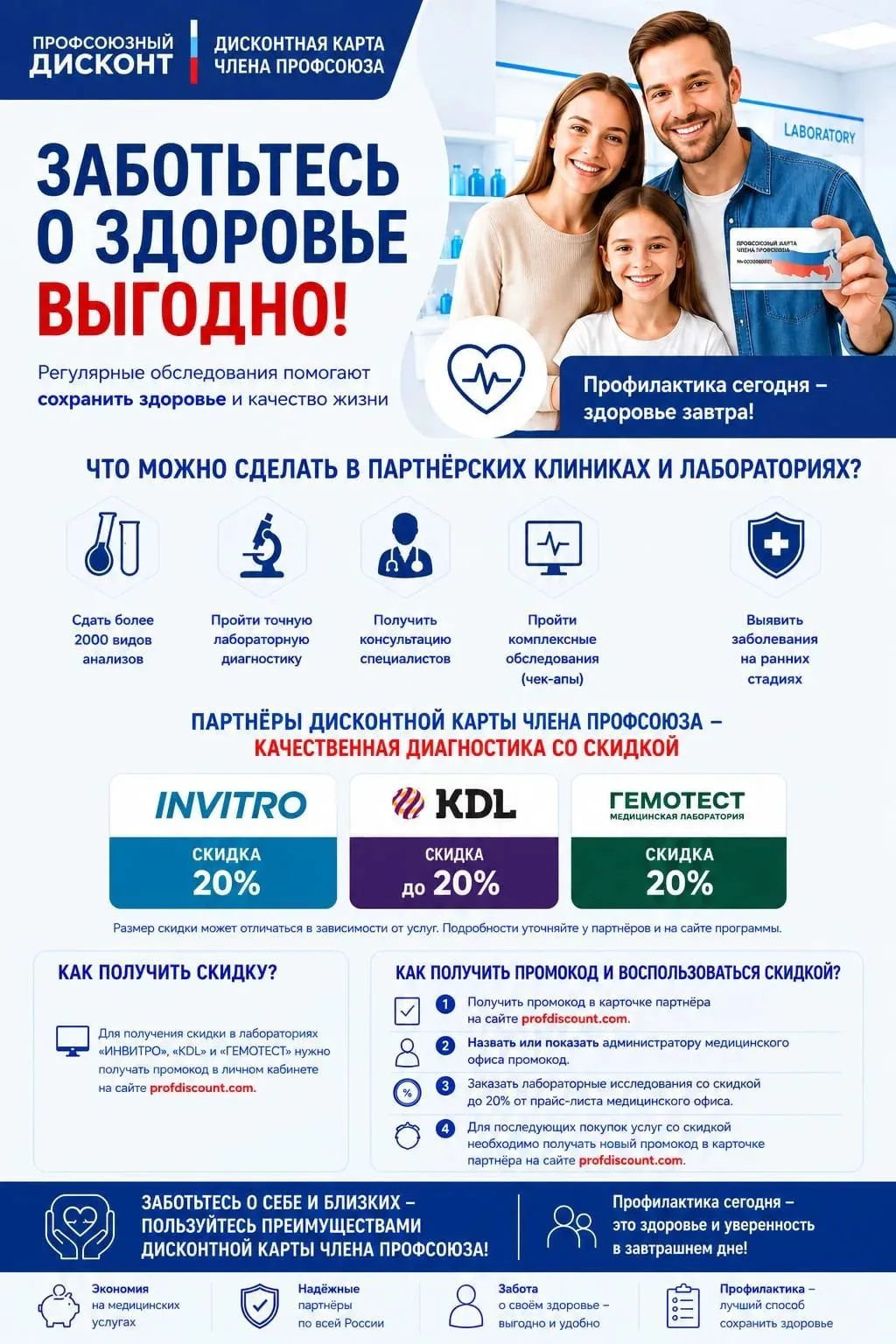 🩺 А вы знали, что сдавать анализы, проходить обследования и проверять зрение можно со ...
