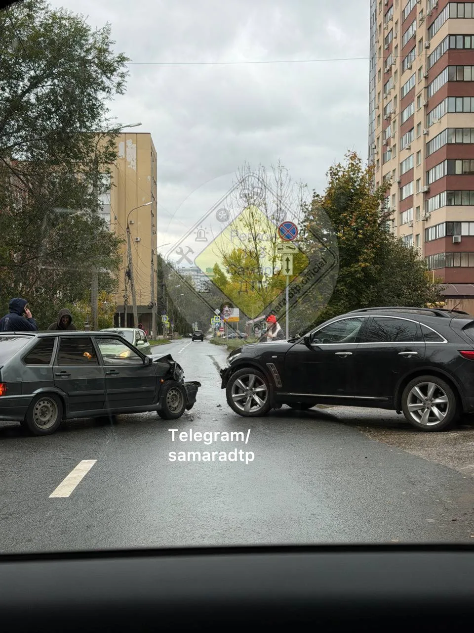 ДТП Ерошевского полностью перекрыто между Мичурина и Скляренко