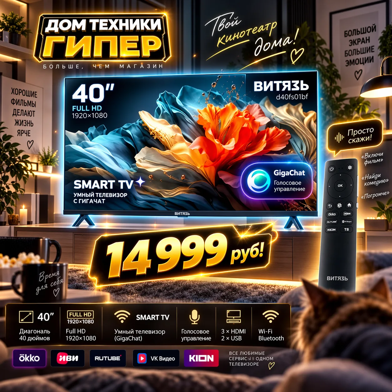 🚨 СТОП! Ты искал ИДЕАЛЬНЫЙ компактный ТВ?