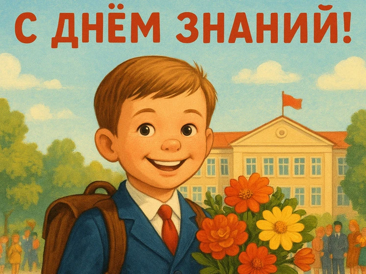 Дорогие школьники, студенты, учителя и родители! Сердечно поздравляю вас с Днём знаний ...