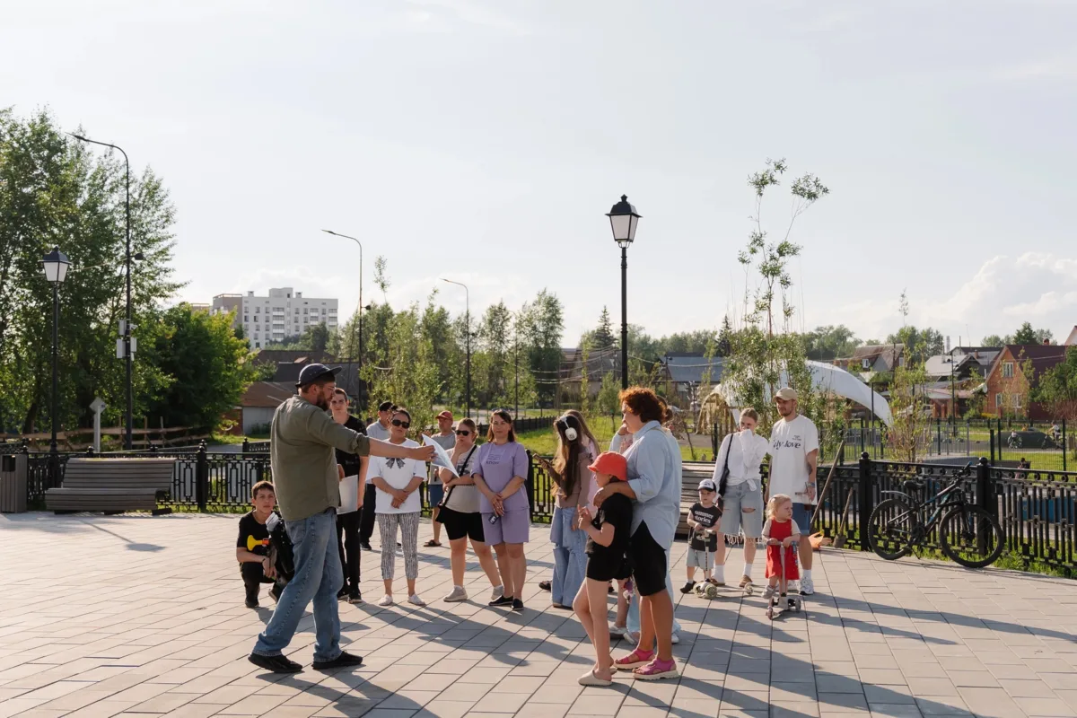 🌱Жители и предприниматели Сысерти объединились ради озеленения города

В парке «Уралгидромаш» про
