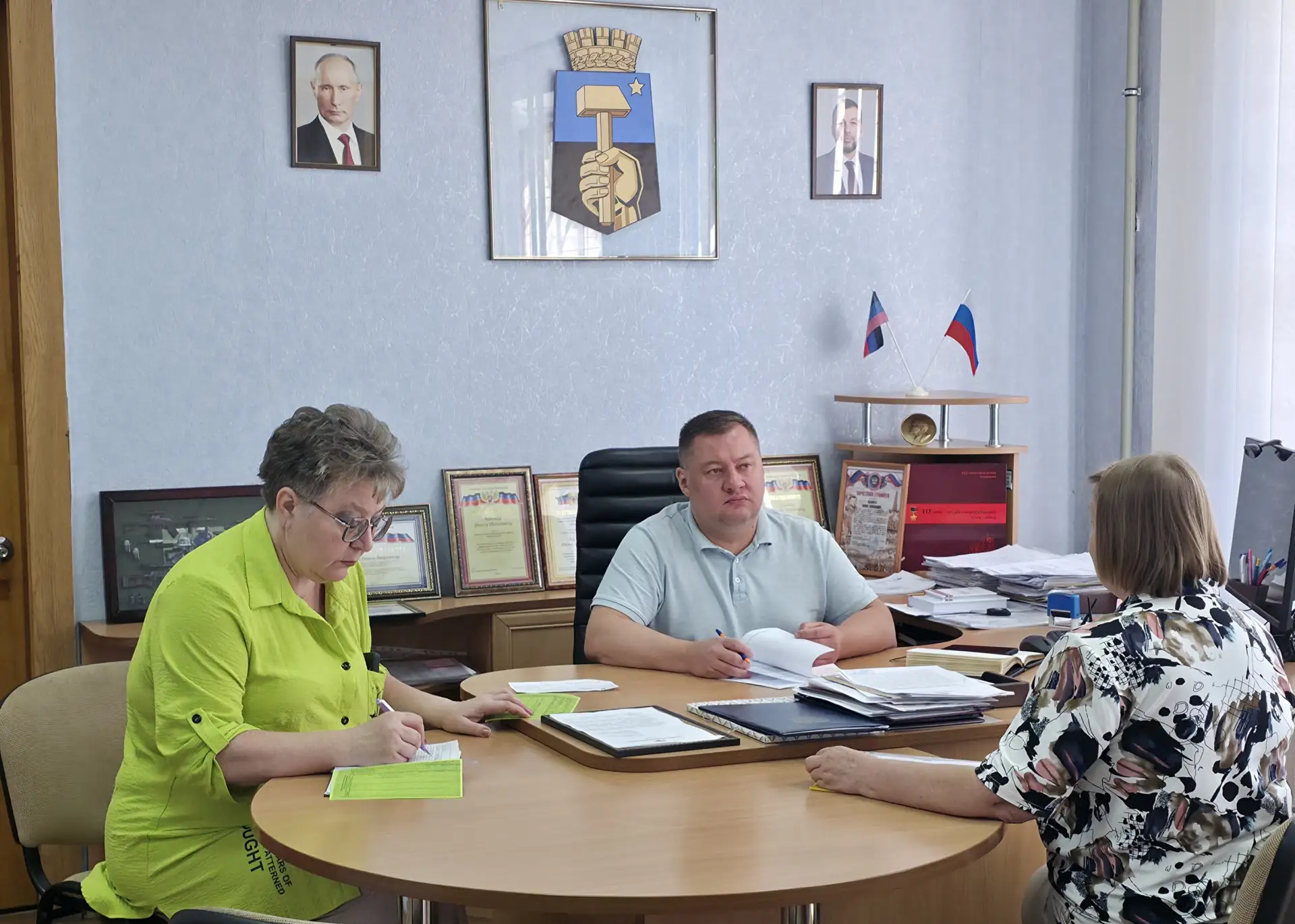 Сегодня, 31 августа, провел плановый прием граждан в Управе Куйбышевского района.