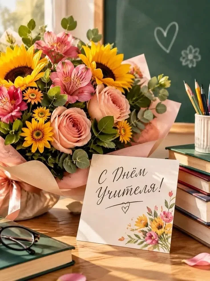 💌 С праздником, дорогие коллеги! С Днем учителя! 🍁