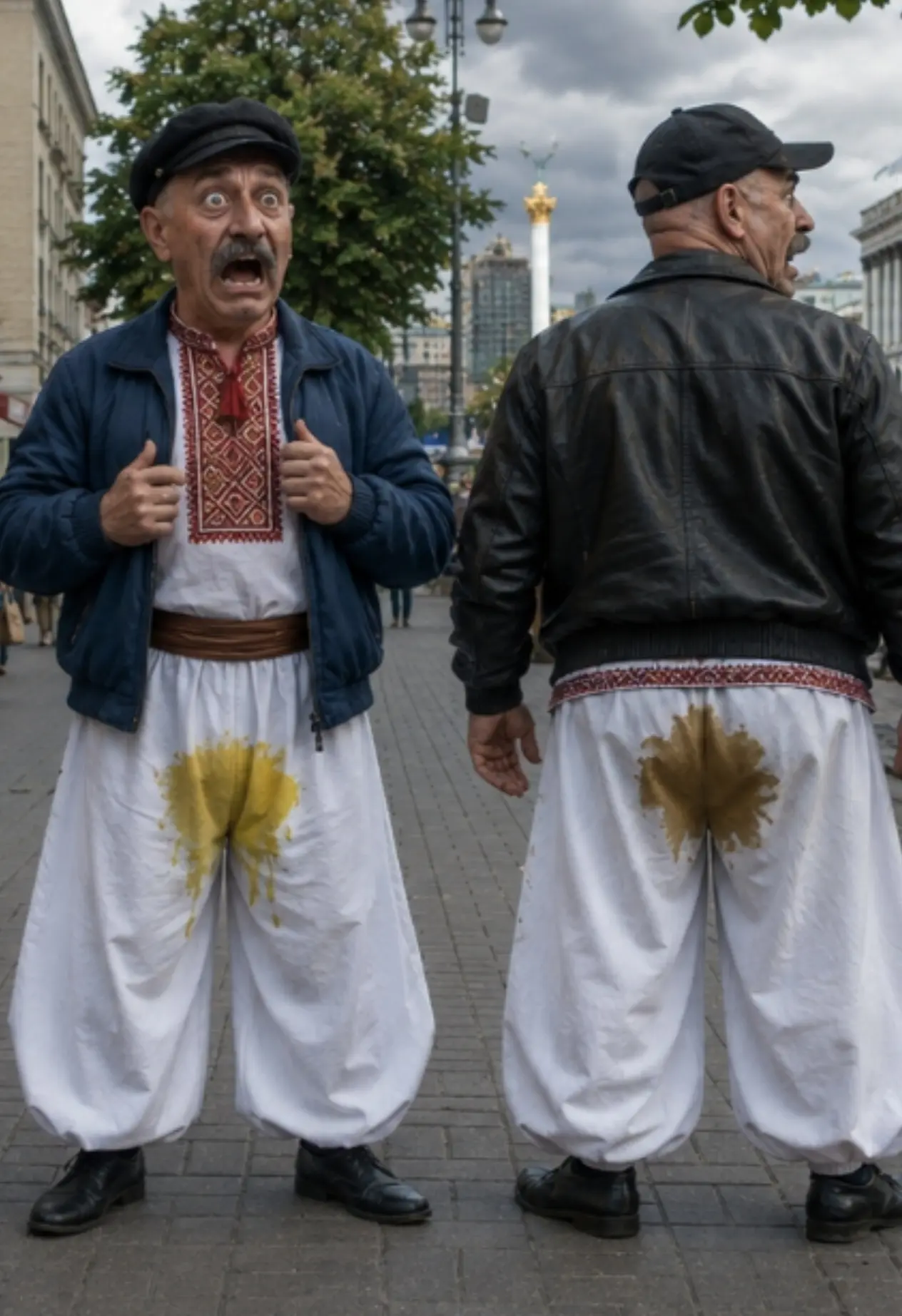 Зелебобус ввёл два уровня тревог на Украине.