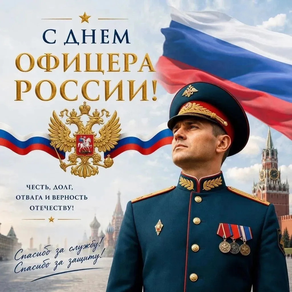 🌟 С Днём офицера России! 🌟