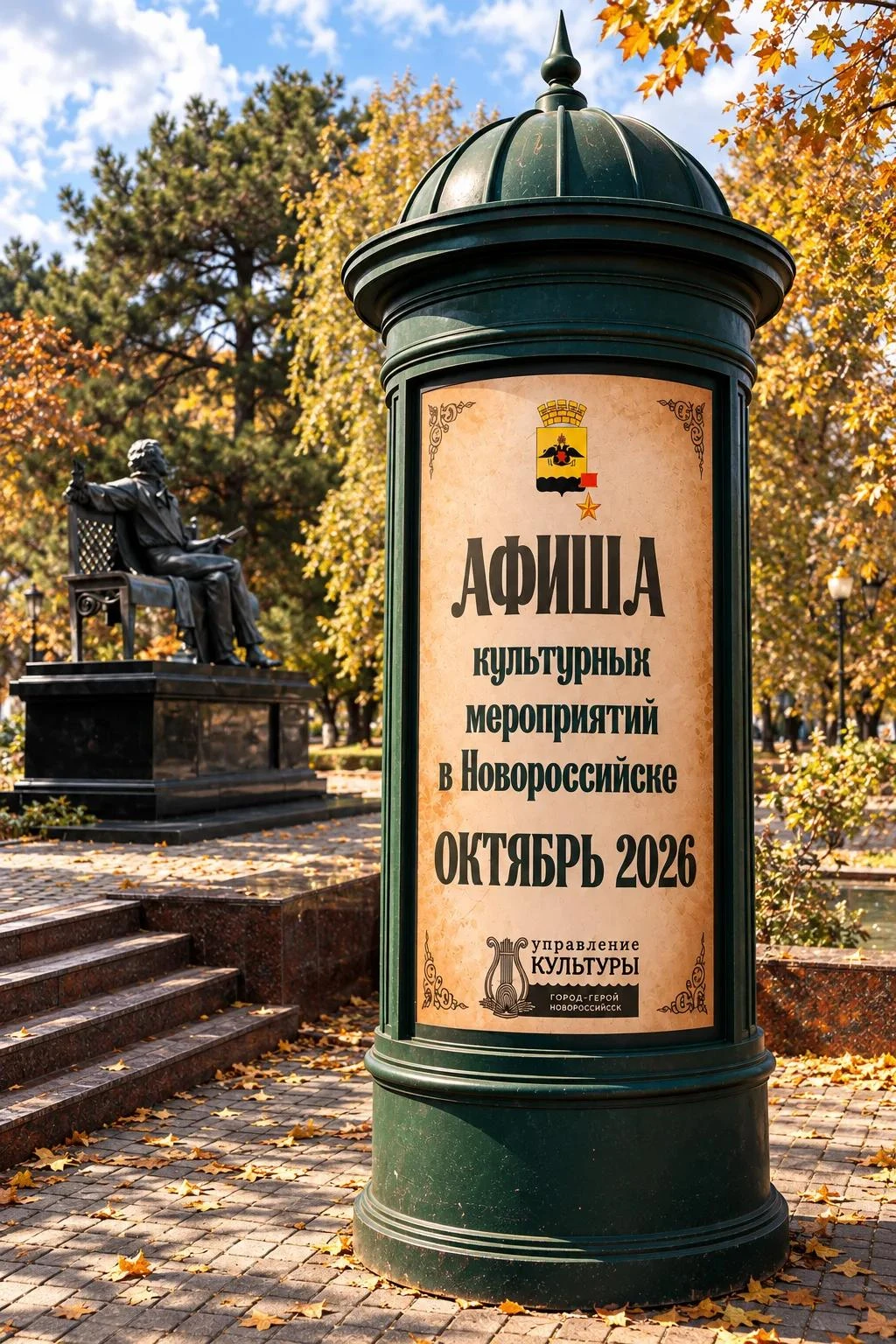 Октябрь в Новороссийске — это целый калейдоскоп ярких событий, подготовленных управлени...