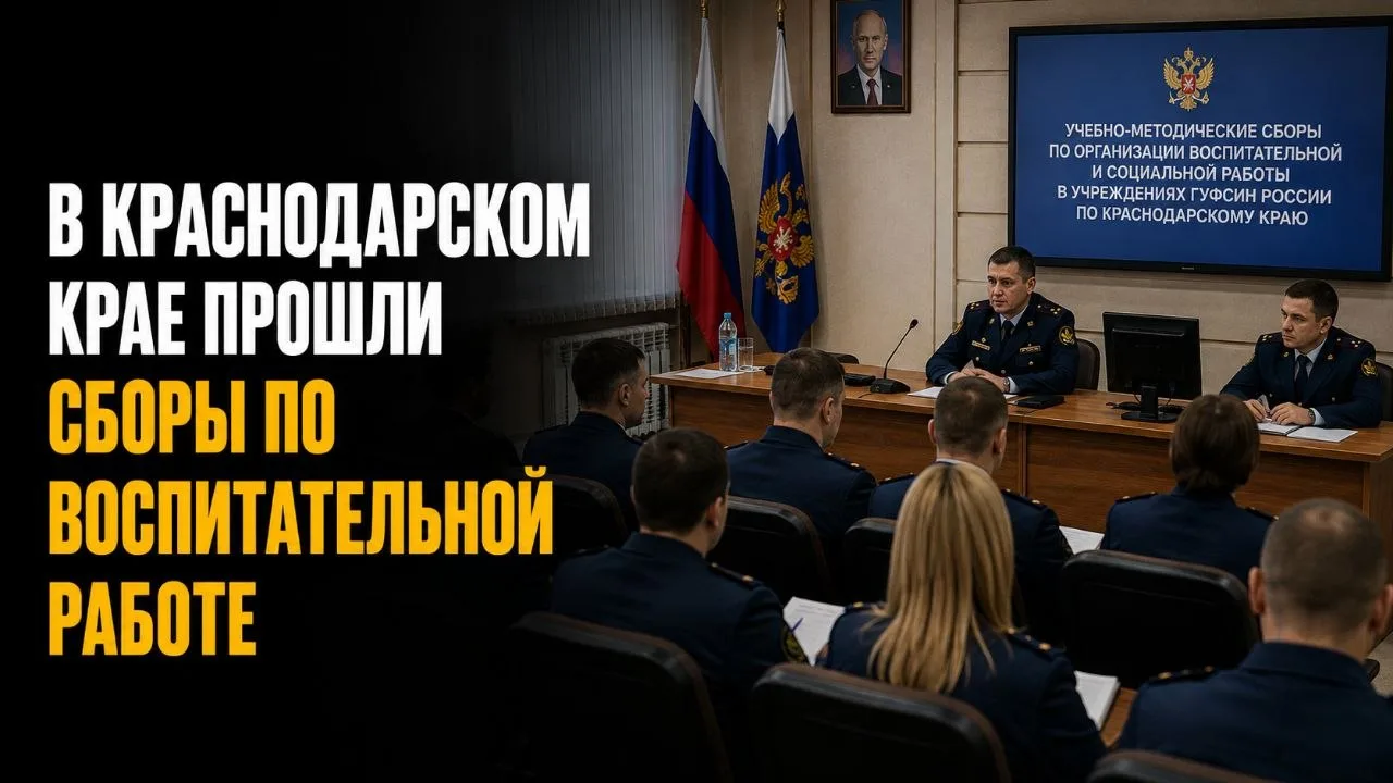 В КРАСНОДАРСКОМ КРАЕ ПРОШЛИ СБОРЫ ПО ВОСПИТАТЕЛЬНОЙ РАБОТЕ