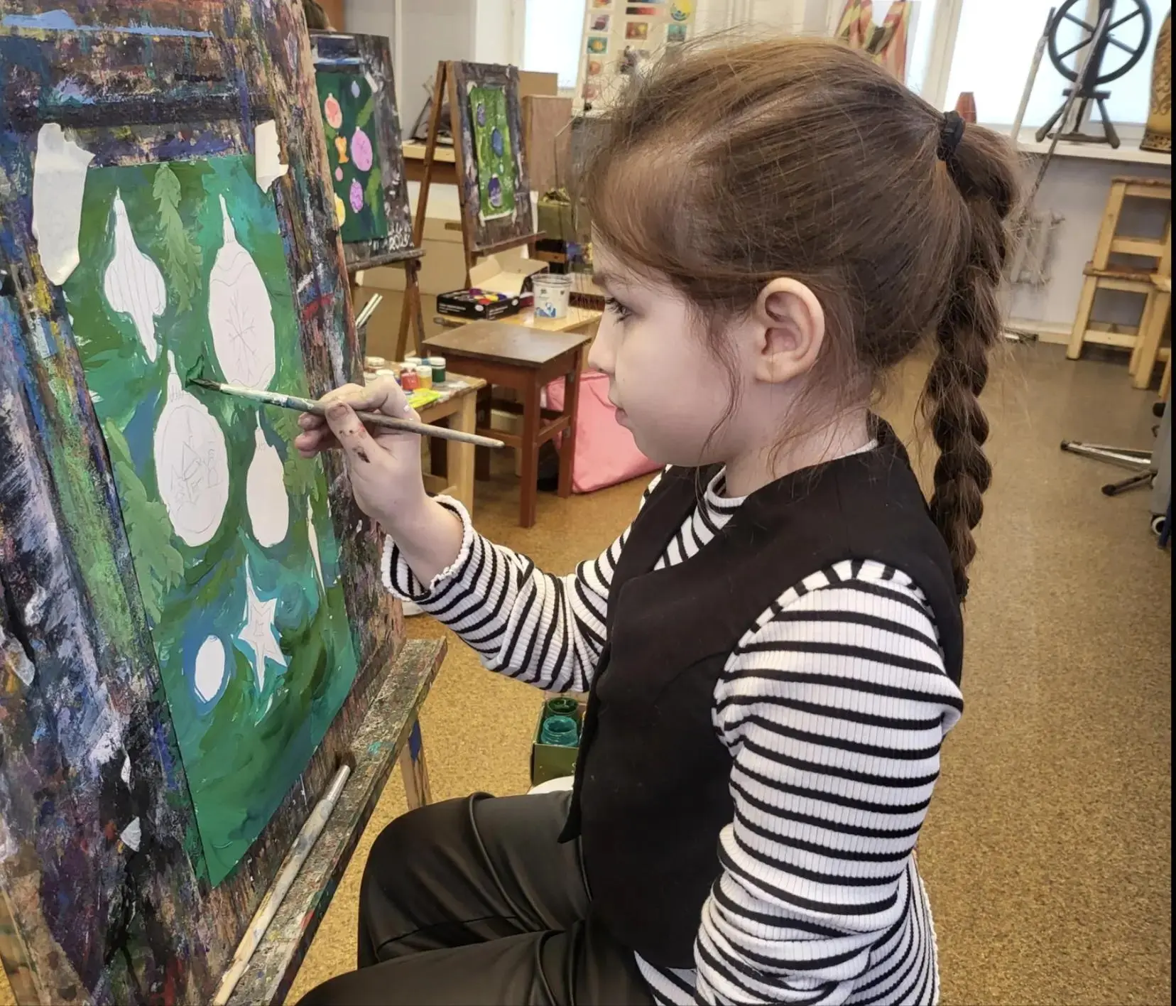 🎨Детская художественная школа г.Калуги открывает двери в мир красоты и гармонии!