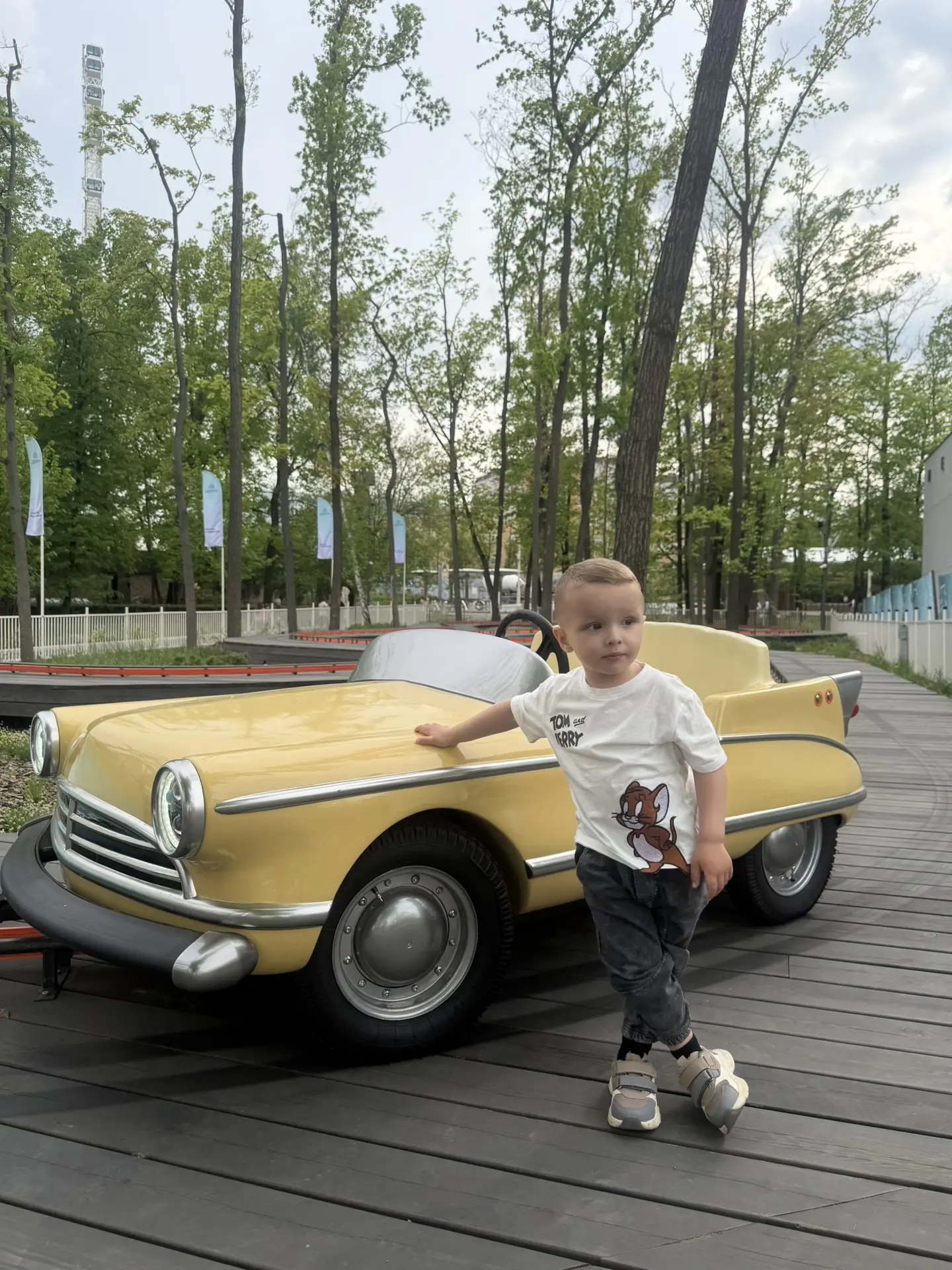 Первый экстрим Анатолия! 🎟️🎢