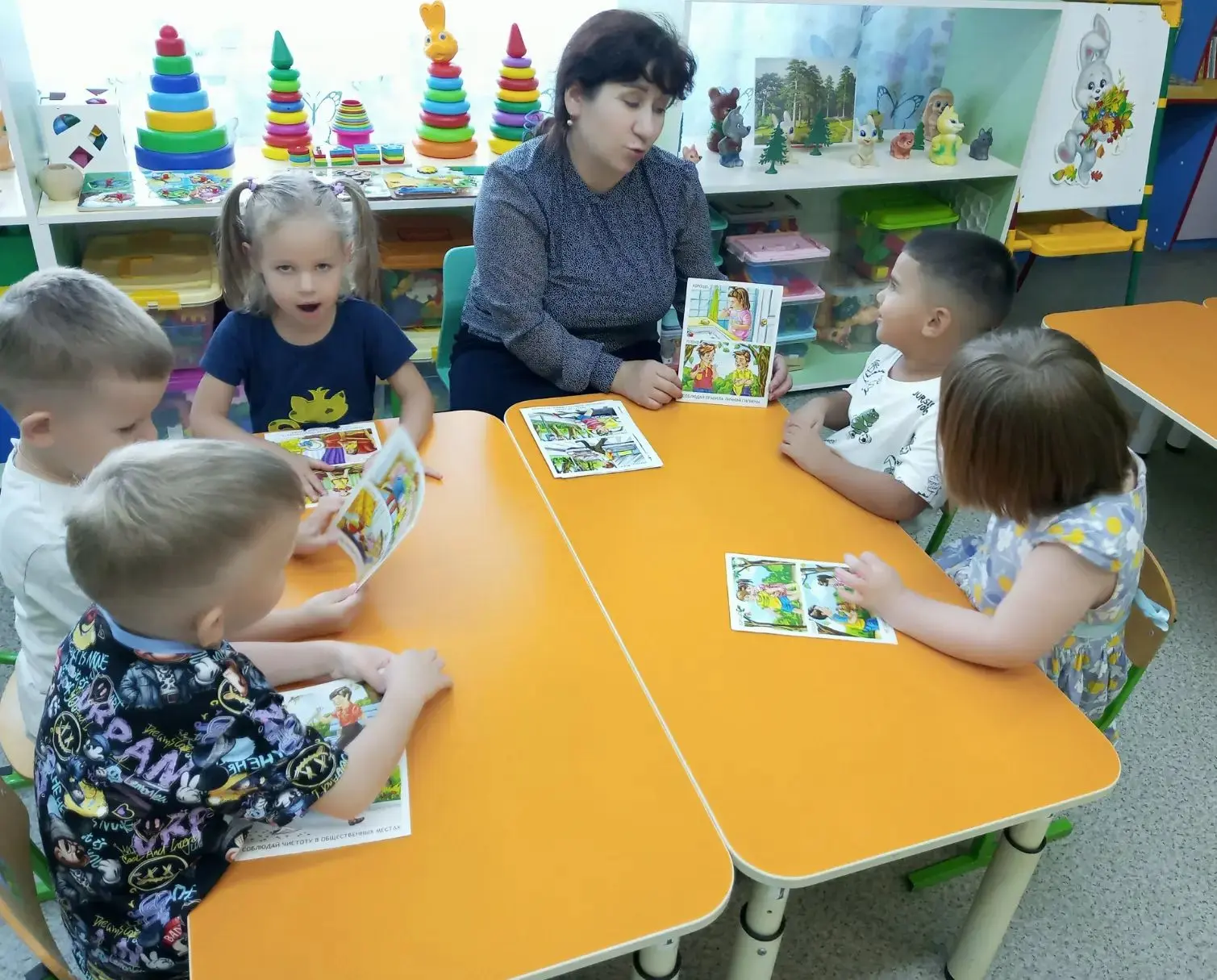 💥В  средней группе "Золотой ключик" завершается тематическая неделя «Мой любимый детск...
