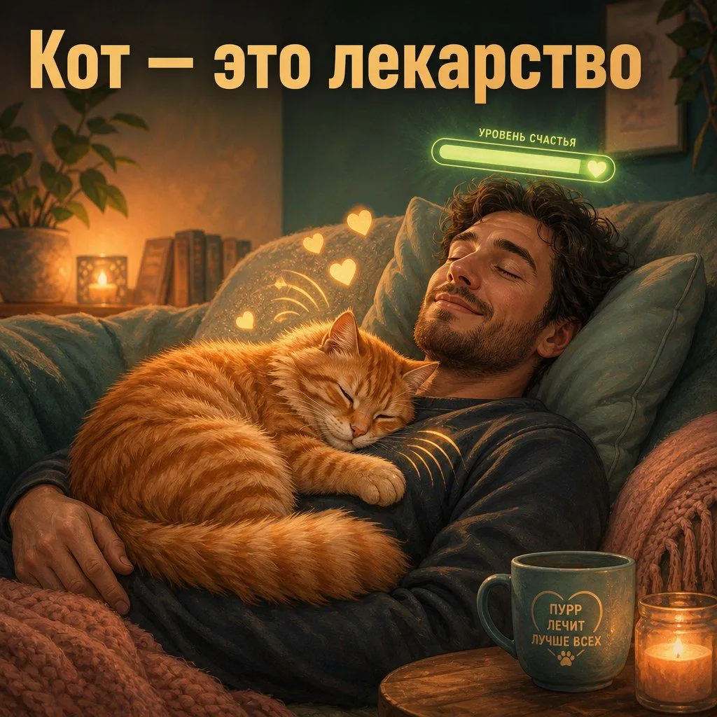 Кошки и собаки продлевают жизнь хозяевам на два года

Не метафора: питомцы реально снижают стресс и 