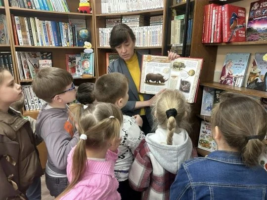 ЭКСКУРСИЯ В БИБЛИОТЕКУ ИМЕНИ И.ГАНАБИНА