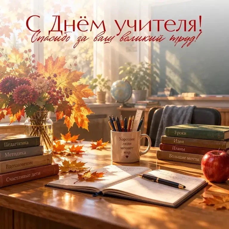 🎉 С Днём учителя! 🎉