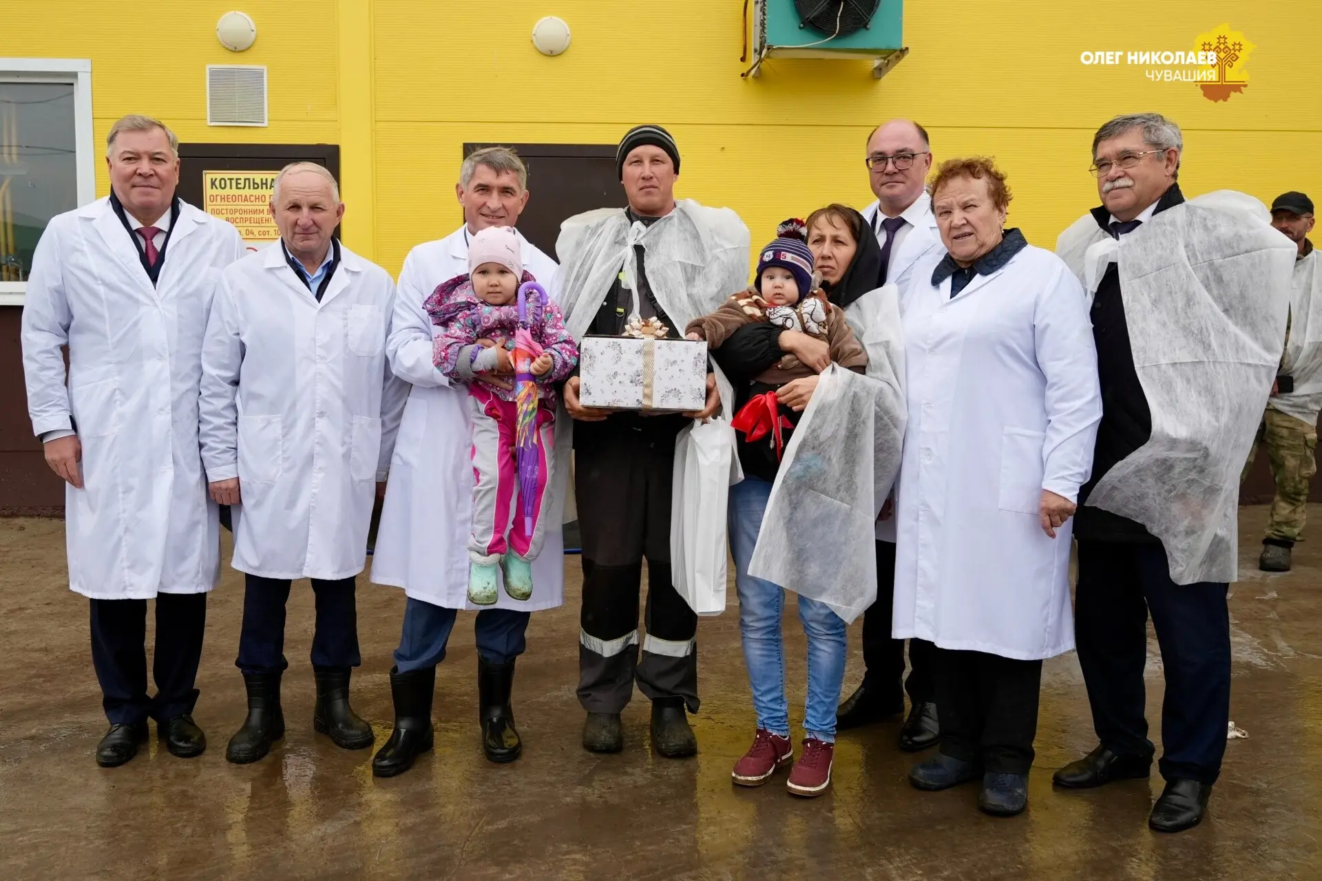 Приехал в Красночетайский округ с рабочим визитом, чтобы оценить развитие сельских терр...