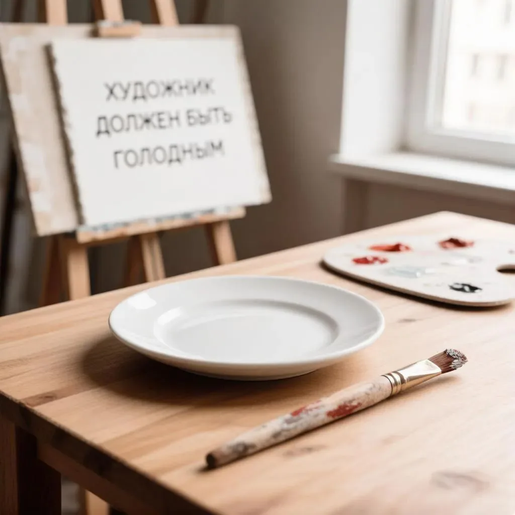 Художник должен быть голодным?!