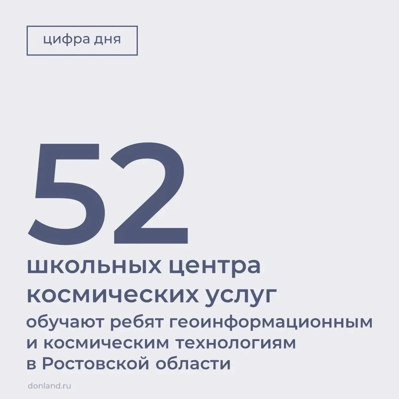 Проект «Школьные центры космических услуг» реализуется на Дону уже 10 лет. Торжественное мероприятие