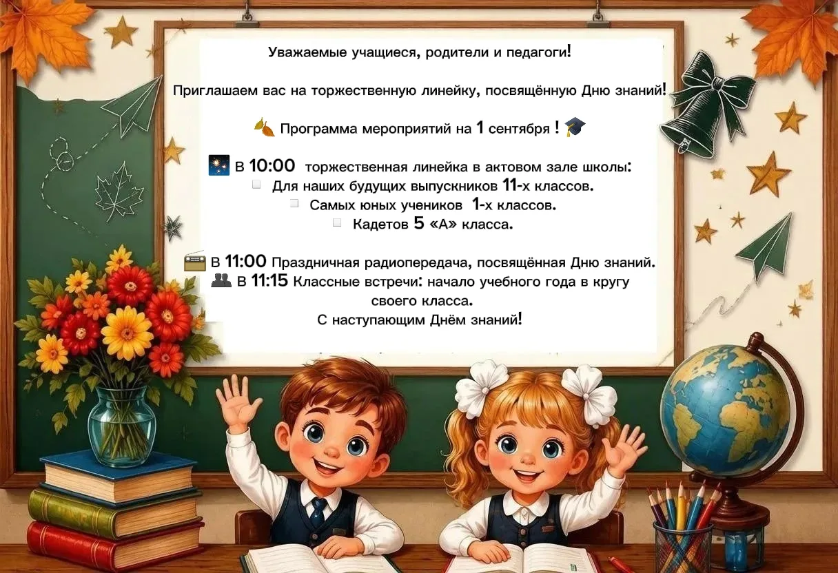 Уважаемые учащиеся, родители и педагоги!