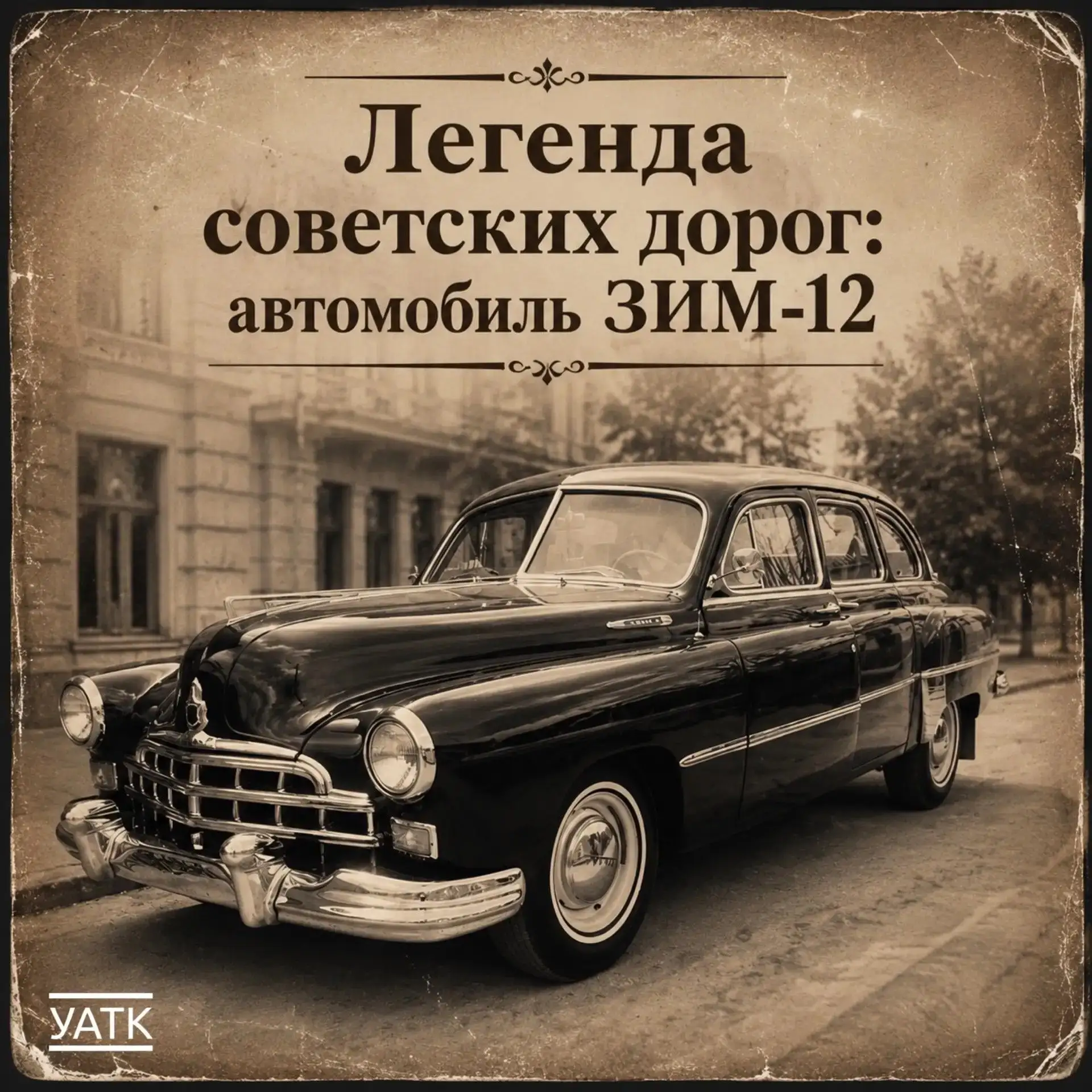 📜 Легенда советских дорог: автомобиль ЗИМ-12

Сегодня такси — это привычный и доступный вид транспо