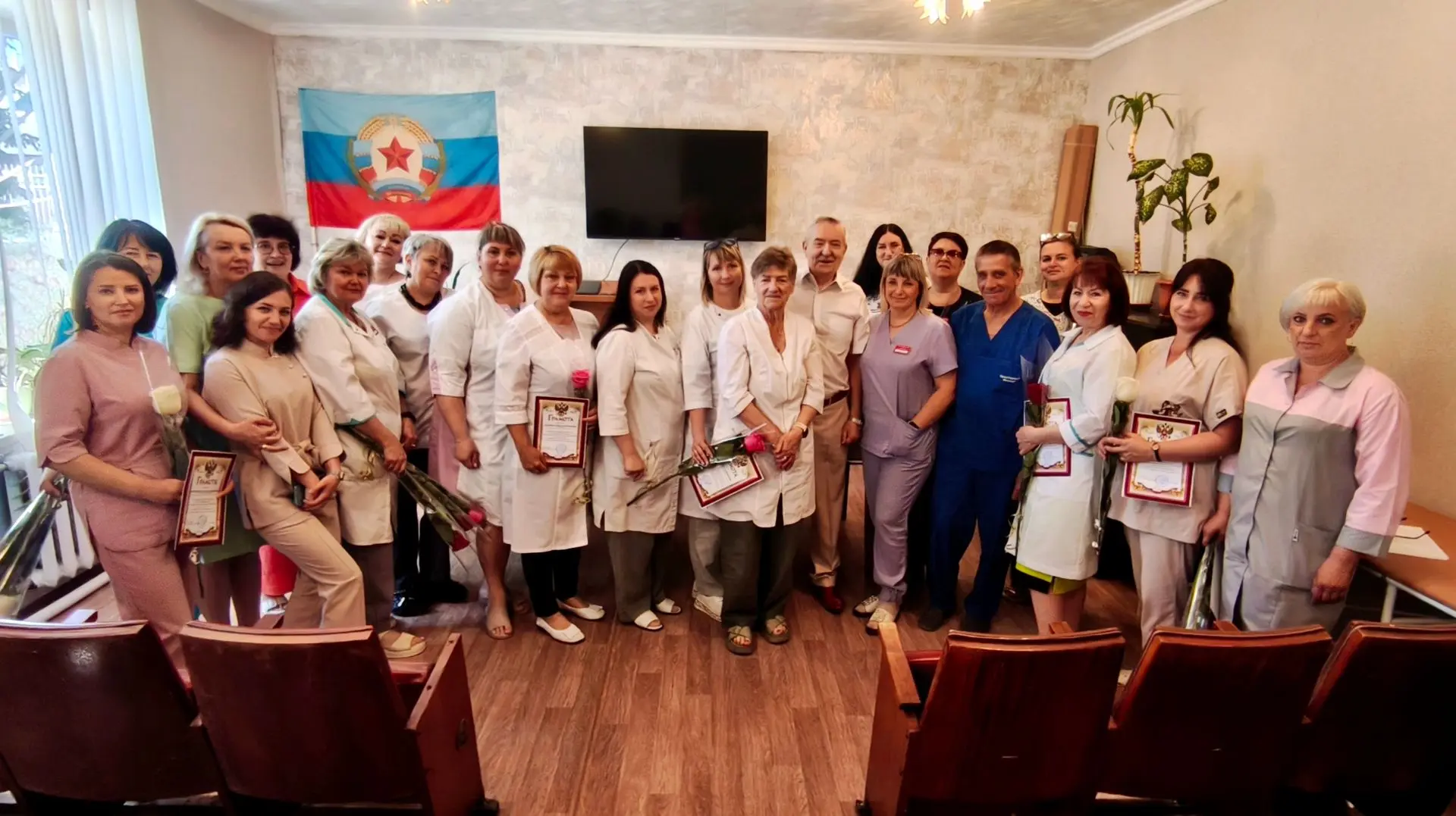 💐💐💐В преддверии Дня медицинского работника 
17 июня 2026г. в Луганской городской многопрофильной 