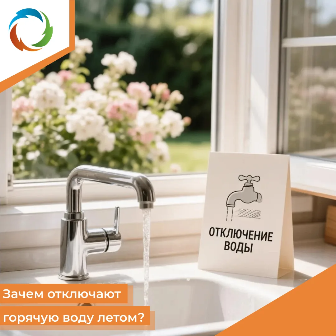 💧Зачем отключают горячую воду летом?